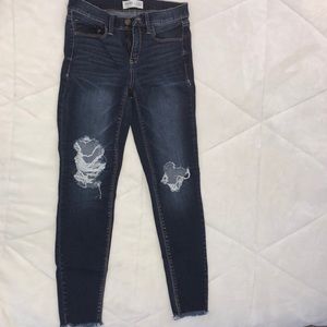 COPY - - Blue ripped jeans